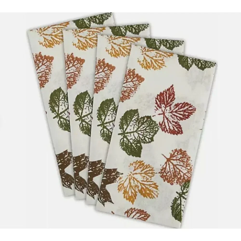 Napkins Set of 4 Same Fabric Printed  (approx.18